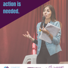 I stand with survivors when action is needed